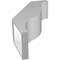 Ekena Millwork 5 1/2-in. W x 14-in. D x 22-in. H Funston Architectural Grade PVC Knee Brace BRCP055X14X22FST - alternate 5